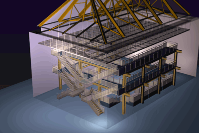 Computer rendering of Wells-Metz theatre