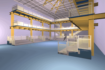 Computer rendering of Wells-Metz theatre