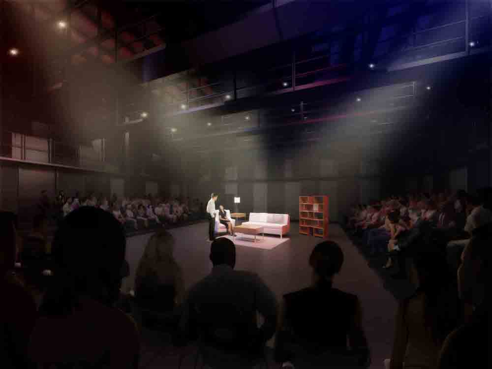 Black Box Theater Rendering